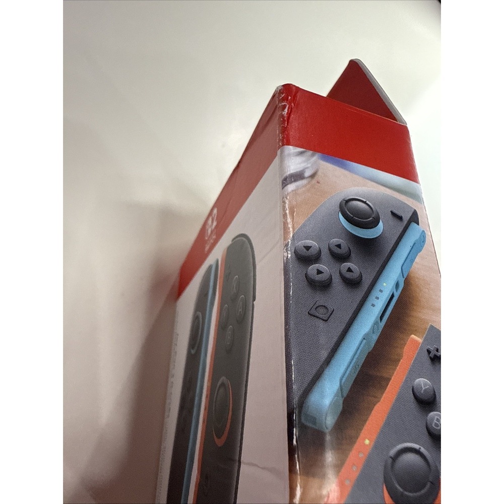 Nintendo Switch 2 Joy-Con 2 (L)/(R) Light Blue/Light Red Used With Slight Wear - Picture 4 of 11